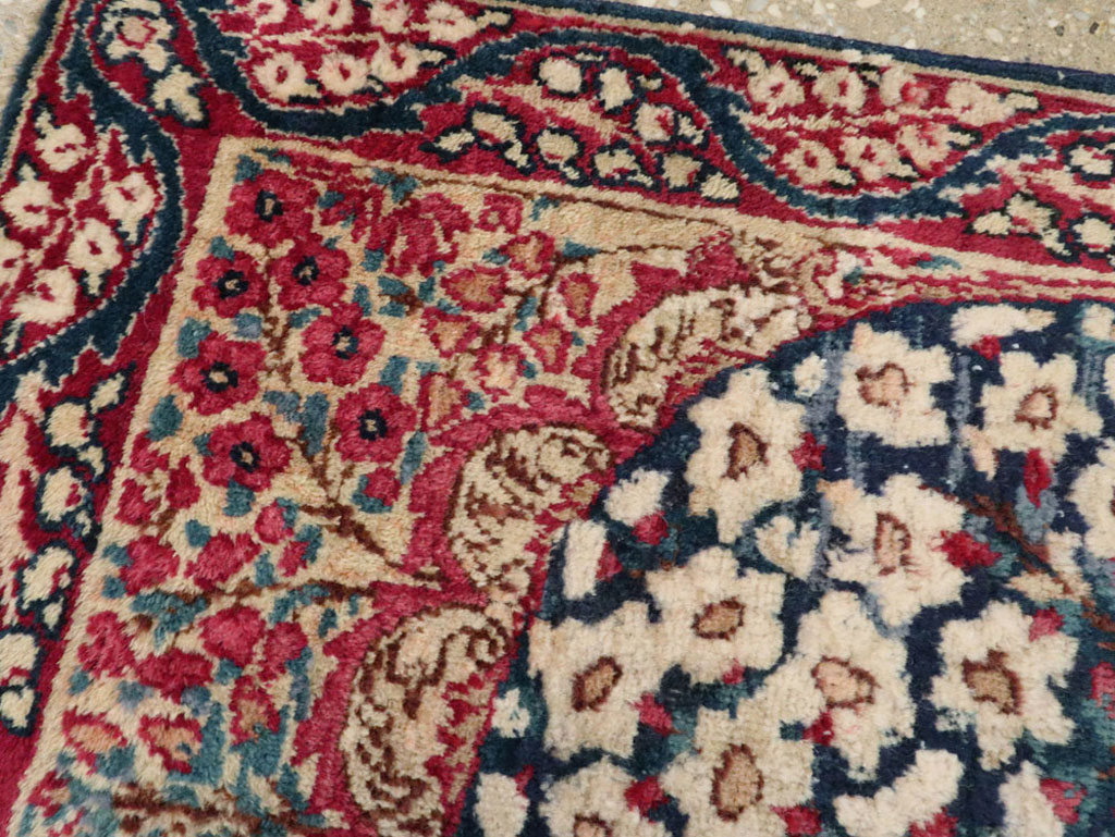 Antique Persian Lavar Kerman Rug, No.24995 - Gsblank