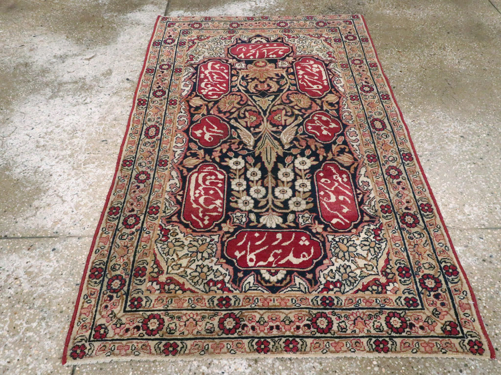 Antique Persian Lavar Kerman Rug, No.24996 - Gsblank