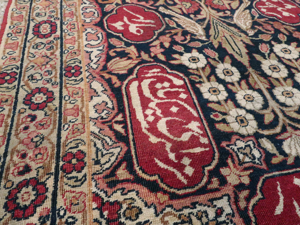 Antique Persian Lavar Kerman Rug, No.24996 - Gsblank