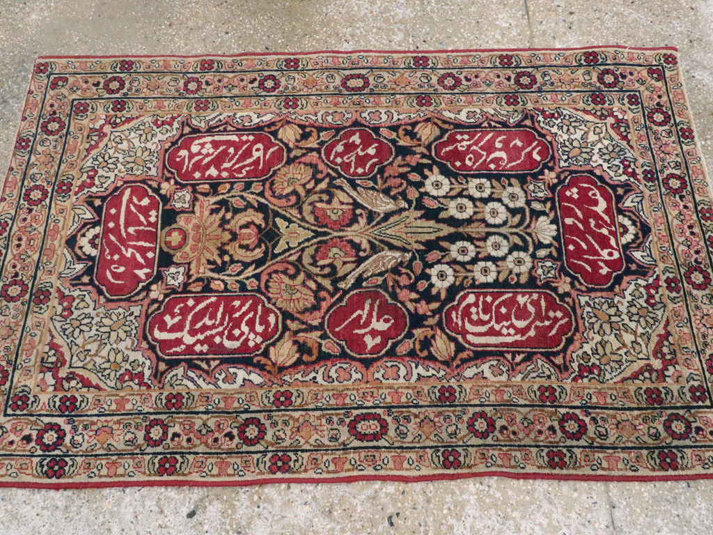 Antique Persian Lavar Kerman Rug, No.24996 - Gsblank