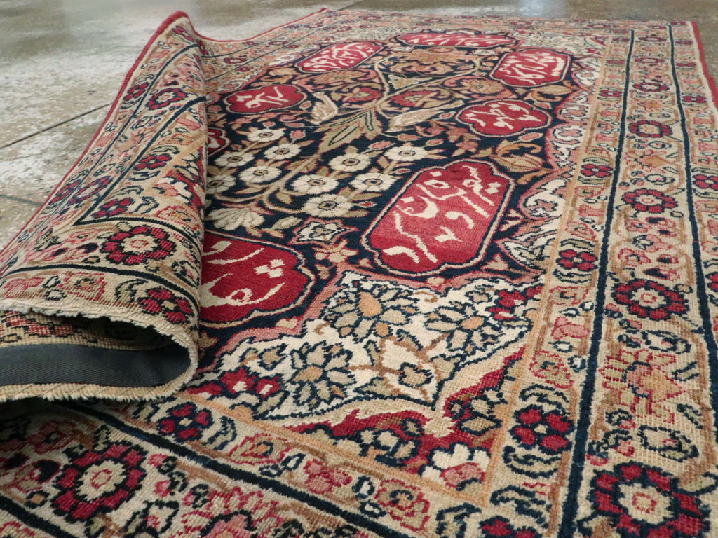 Antique Persian Lavar Kerman Rug, No.24996 - Gsblank