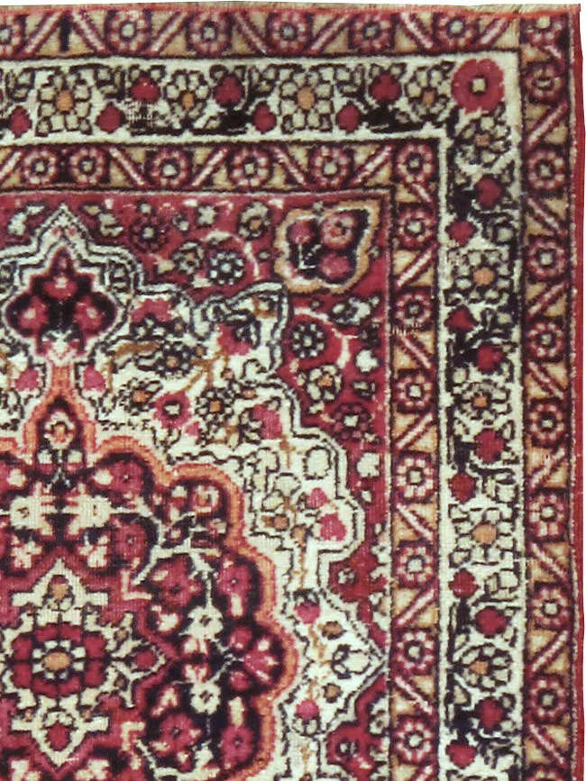 Antique Persian Lavar Kerman Rug, No.25003 - Gsblank
