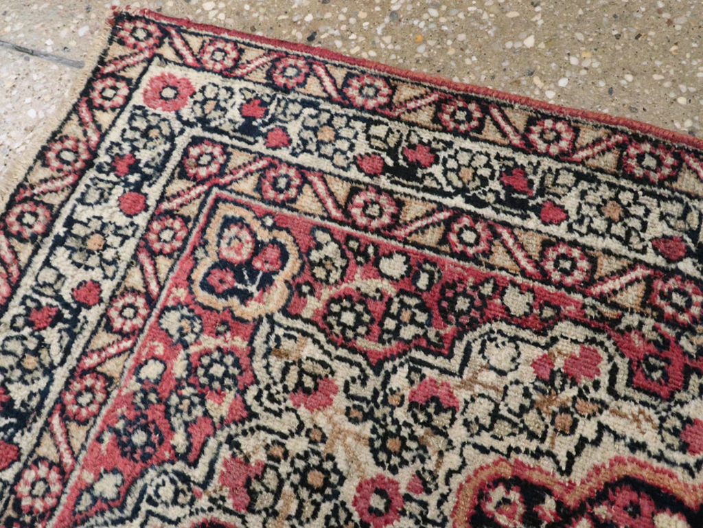 Antique Persian Lavar Kerman Rug, No.25003 - Gsblank
