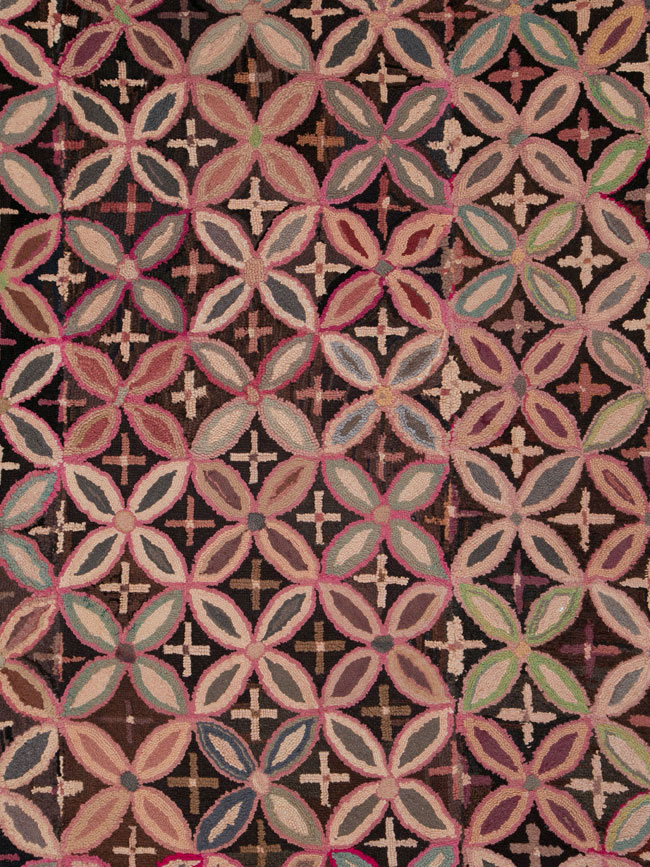 Antique American Hook Rug, No.25033 - Gsblank