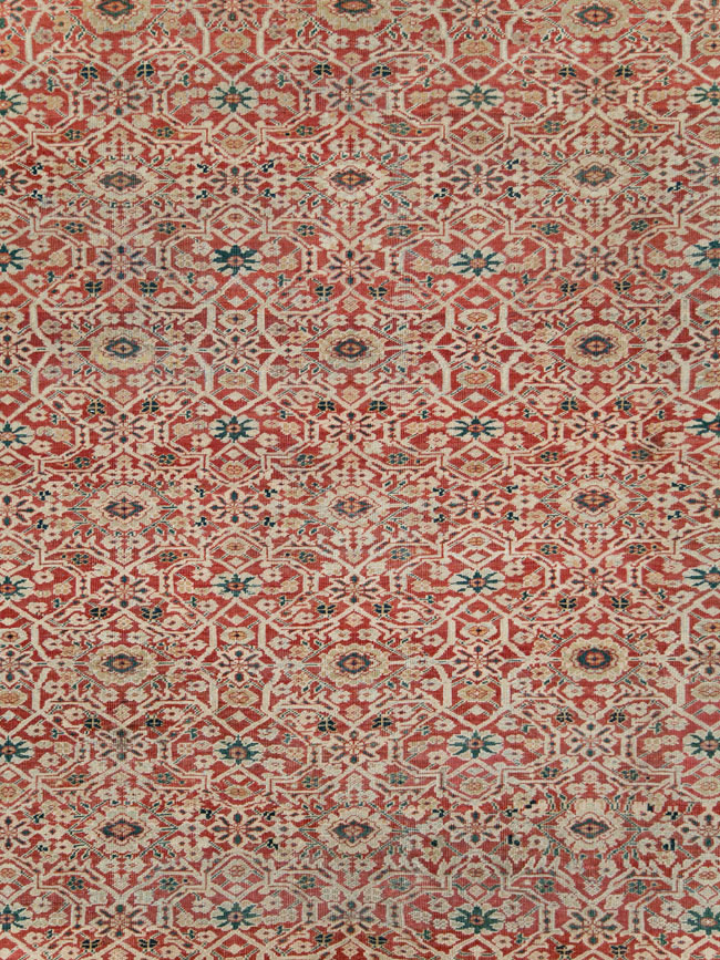 Antique Persian Mahal Large Carpet, No.25039 - Gsblank