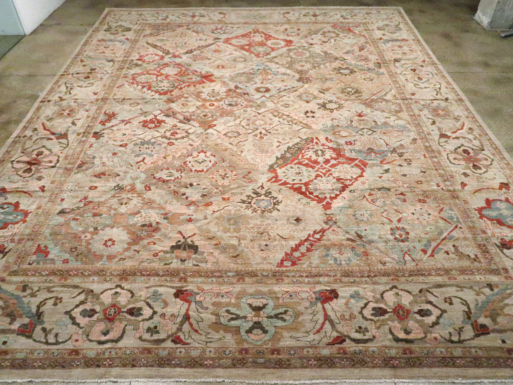 Modern Persian Sultanabad Oversize Carpet, No.25072 - Gsblank