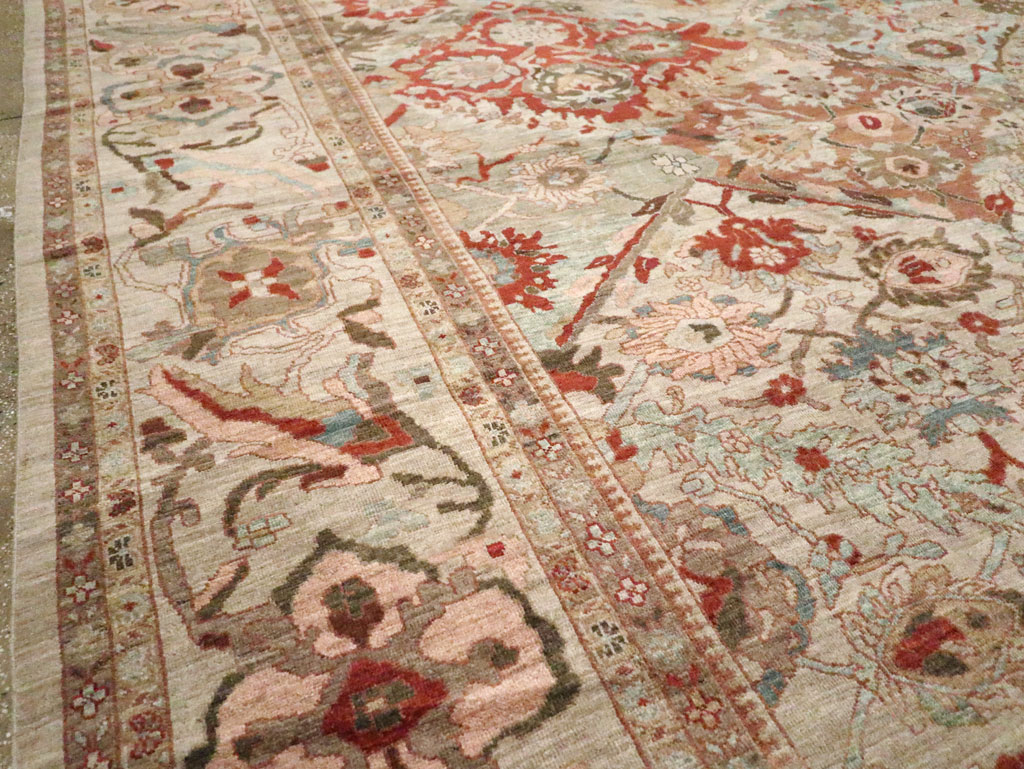 Modern Persian Sultanabad Oversize Carpet, No.25072 - Gsblank