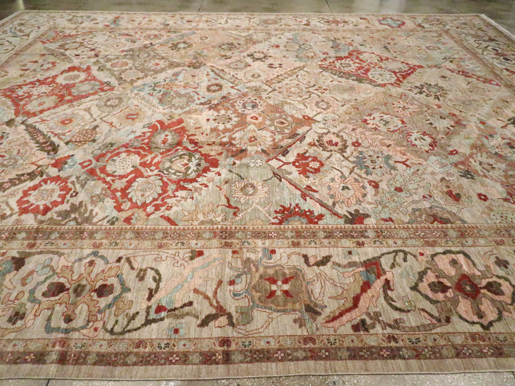 Modern Persian Sultanabad Oversize Carpet, No.25072 - Gsblank