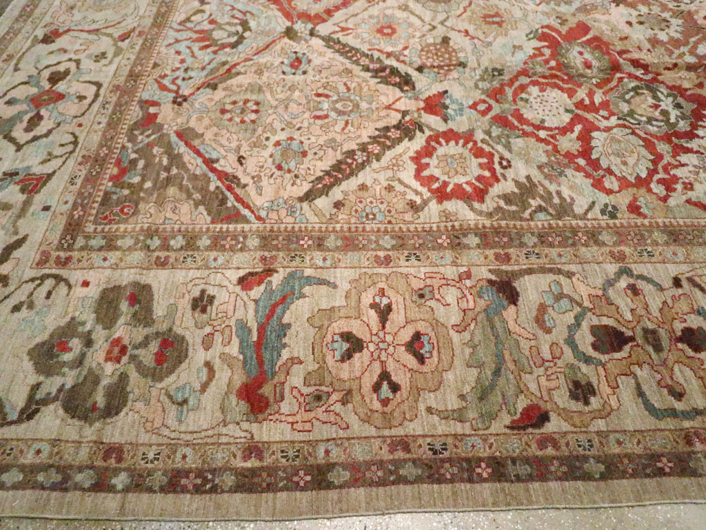 Modern Persian Sultanabad Oversize Carpet, No.25072 - Gsblank