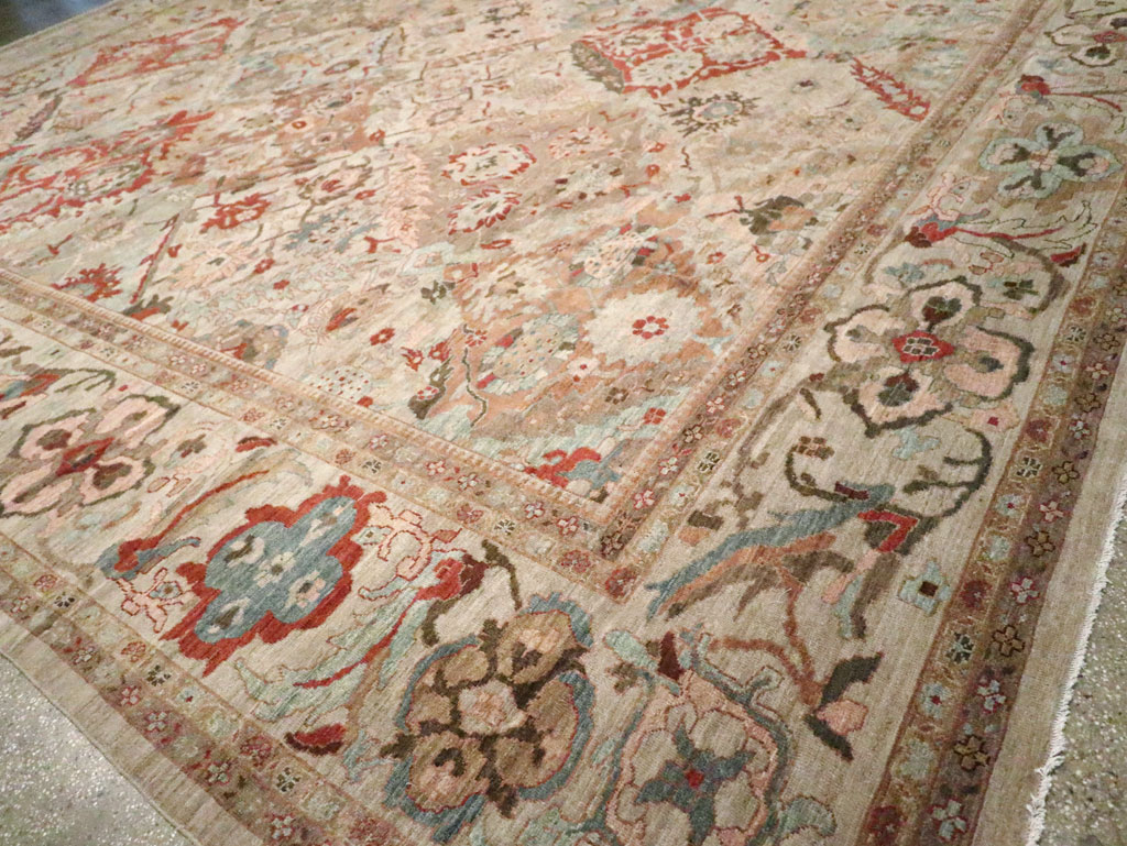 Modern Persian Sultanabad Oversize Carpet, No.25072 - Gsblank