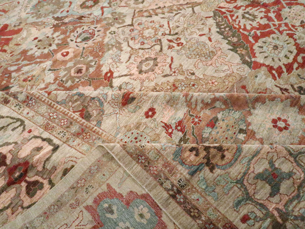 Modern Persian Sultanabad Oversize Carpet, No.25072 - Gsblank