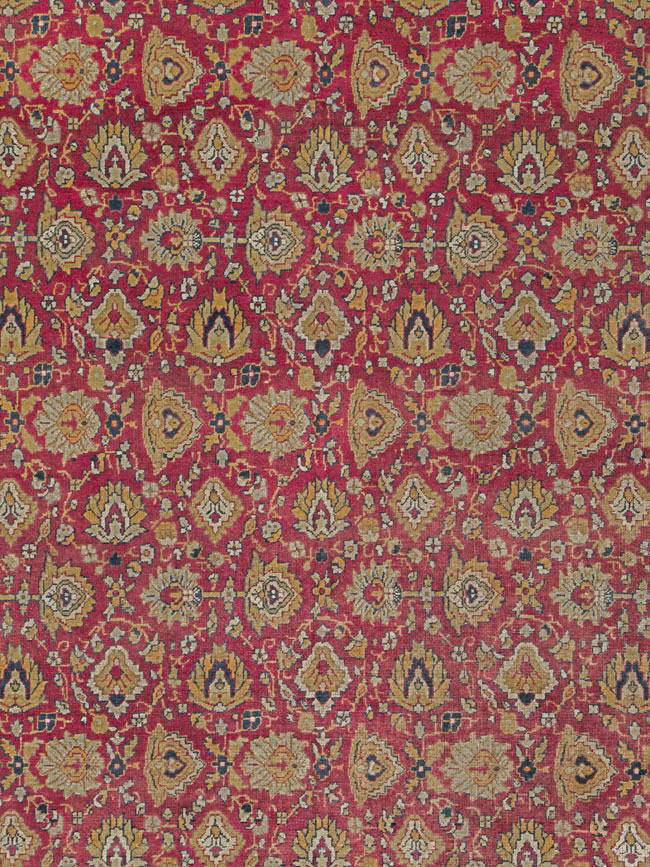 Antique Indian Lahore Carpet, No.25075 - Gsblank
