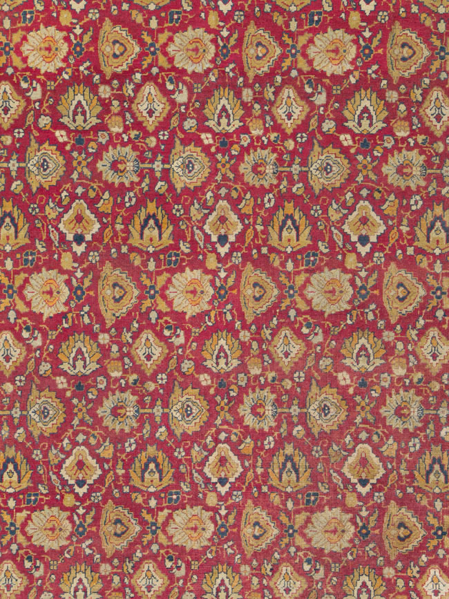 Antique Indian Lahore Carpet, No.25075 - Gsblank