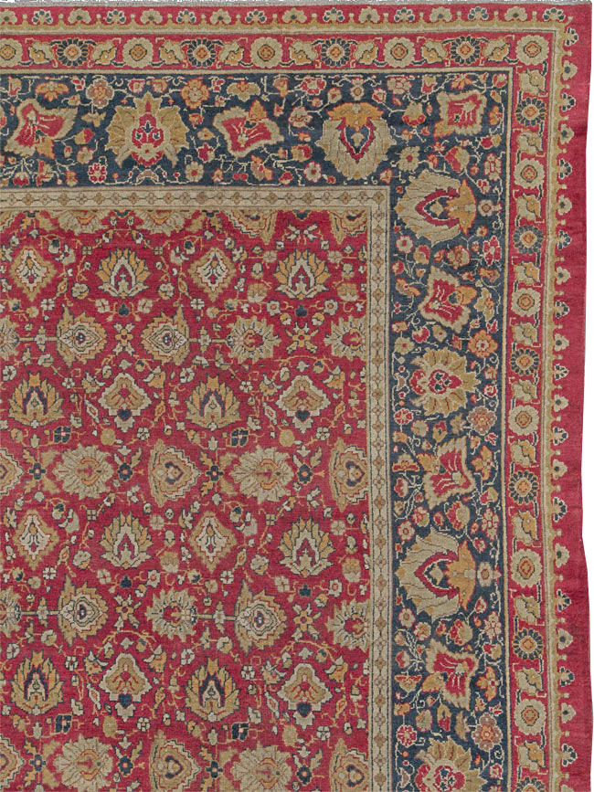 Antique Indian Lahore Carpet, No.25075 - Gsblank