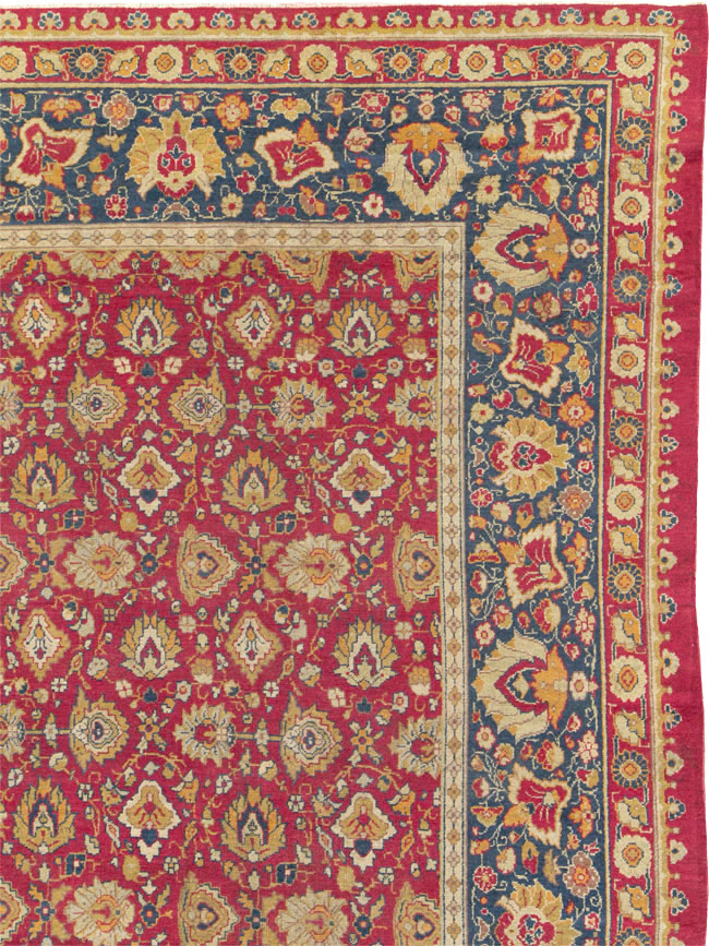 Antique Indian Lahore Carpet, No.25075 - Gsblank