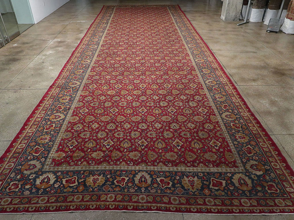 Antique Indian Lahore Carpet, No.25075 - Gsblank