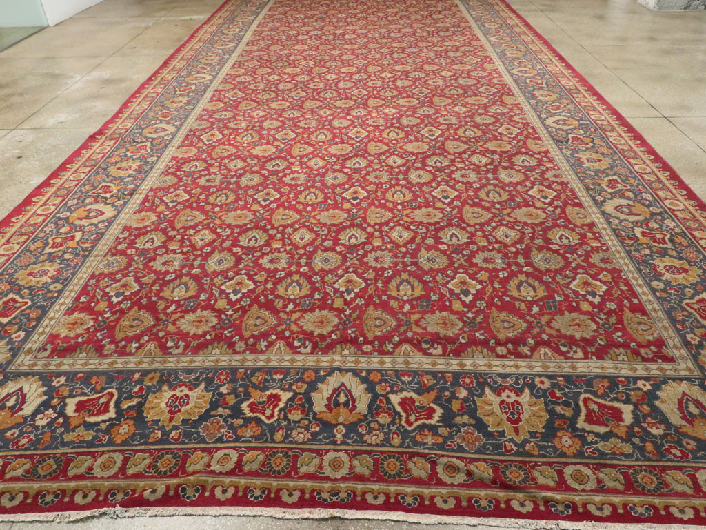 Antique Indian Lahore Carpet, No.25075 - Gsblank