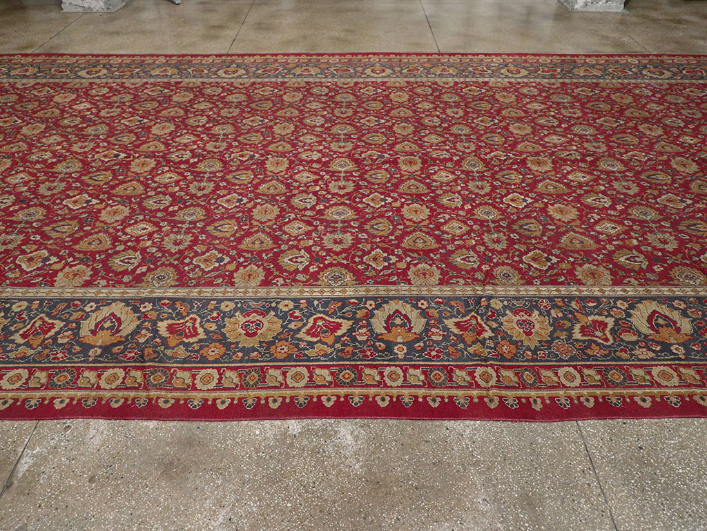 Antique Indian Lahore Carpet, No.25075 - Gsblank