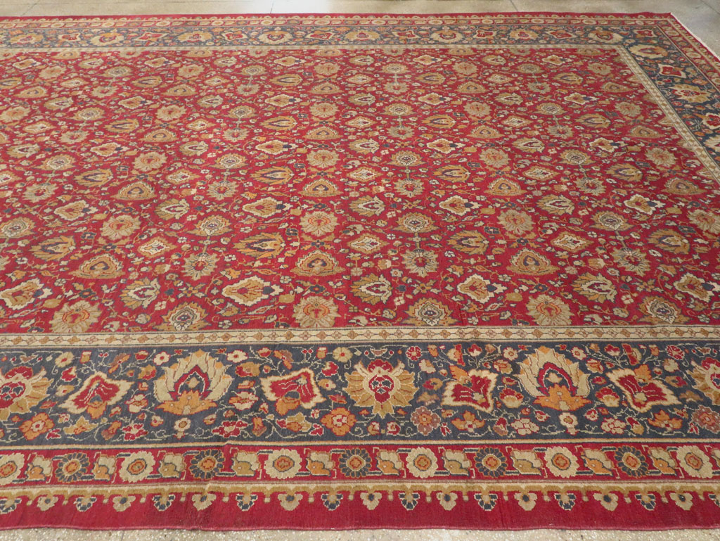 Antique Indian Lahore Carpet, No.25075 - Gsblank