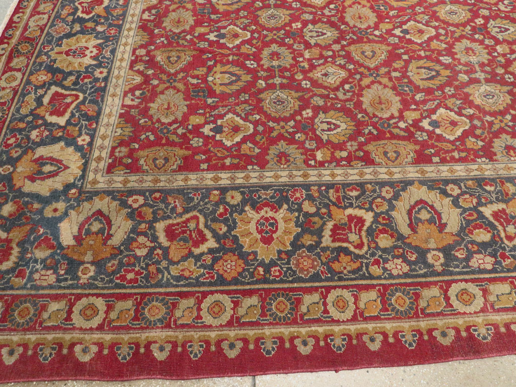 Antique Indian Lahore Carpet, No.25075 - Gsblank