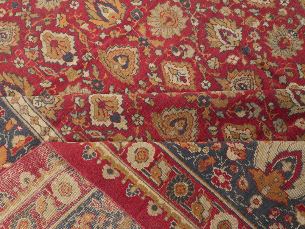 Antique Indian Lahore Carpet, No.25075 - Gsblank
