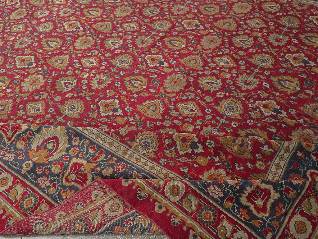 Antique Indian Lahore Carpet, No.25075 - Gsblank