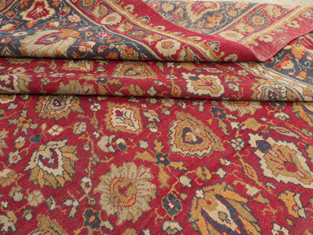 Antique Indian Lahore Carpet, No.25075 - Gsblank