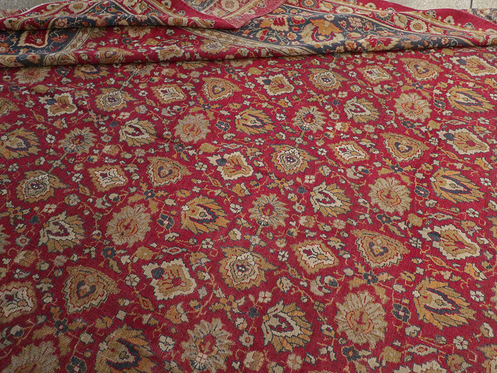 Antique Indian Lahore Carpet, No.25075 - Gsblank
