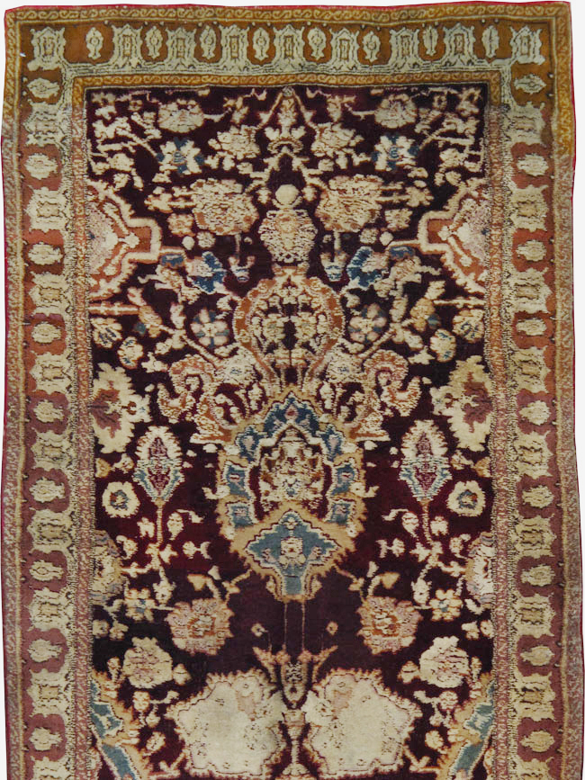 Antique Indian Agra Runner, No.25076 - Gsblank
