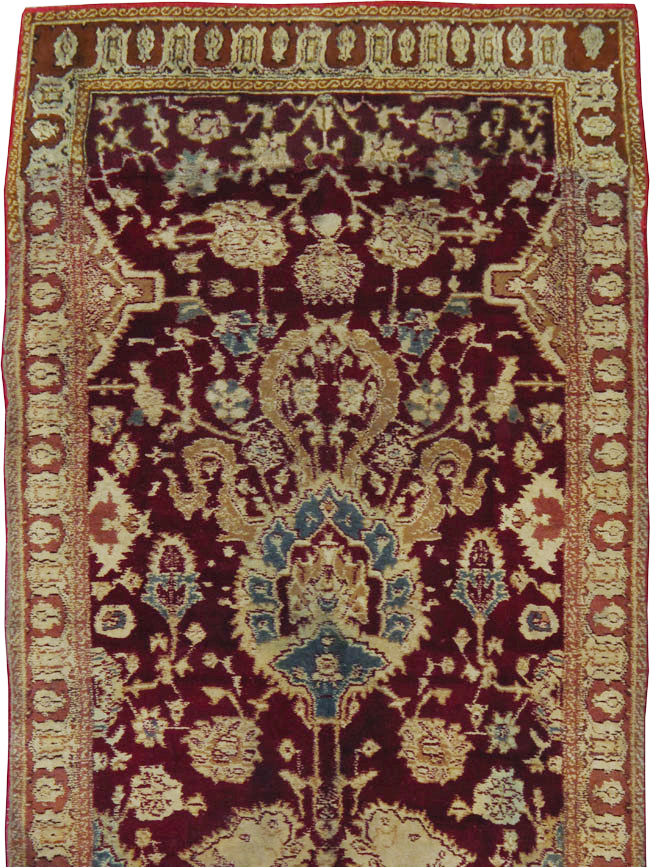 Antique Indian Agra Runner, No.25076 - Gsblank