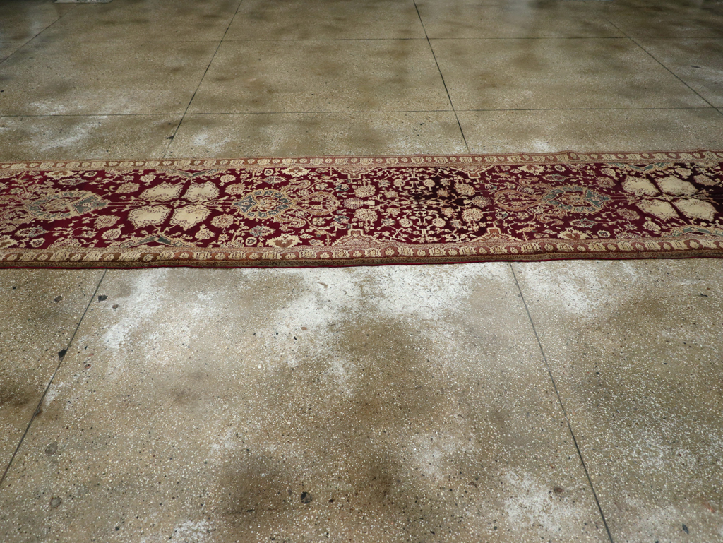 Antique Indian Agra Runner, No.25076 - Gsblank