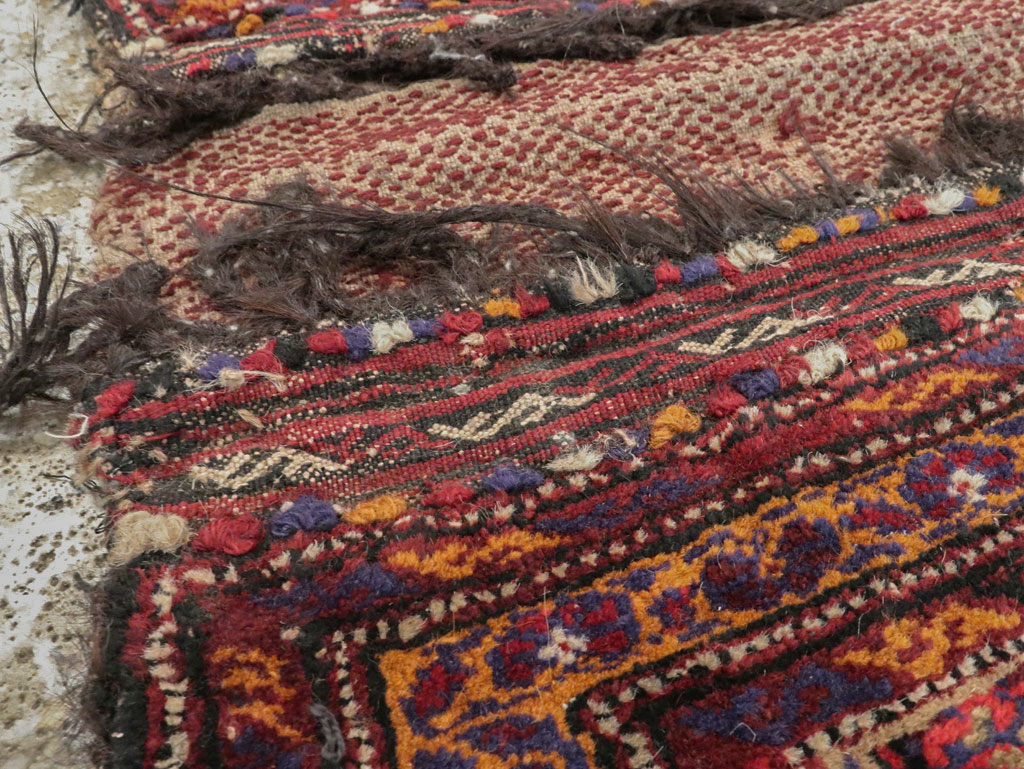 Vintage Persian Baluch Saddlebag (Khorjin), No.25077 - Gsblank
