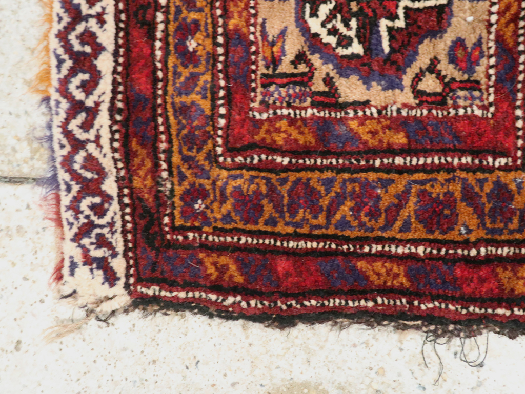 Vintage Persian Baluch Saddlebag (Khorjin), No.25077 - Gsblank