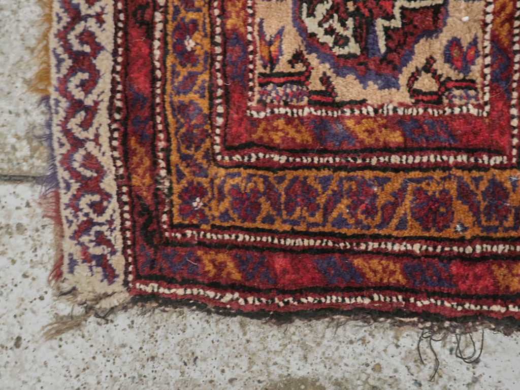 Vintage Persian Baluch Saddlebag (Khorjin), No.25077 - Gsblank