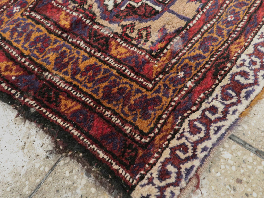 Vintage Persian Baluch Saddlebag (Khorjin), No.25077 - Gsblank