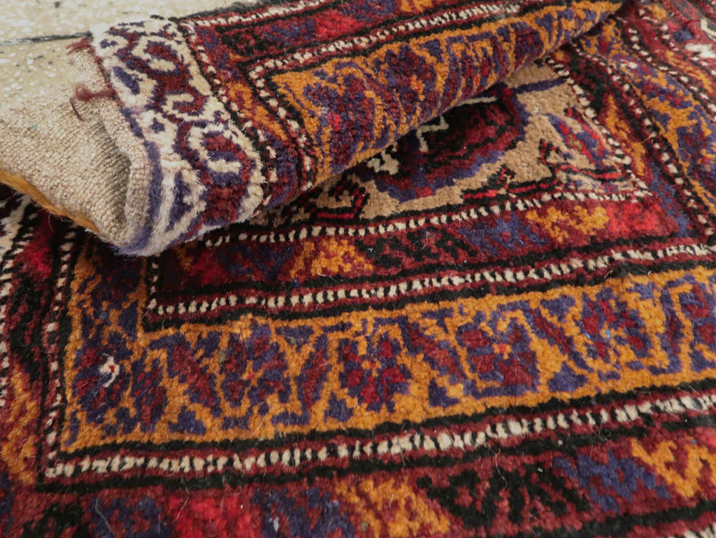 Vintage Persian Baluch Saddlebag (Khorjin), No.25077 - Gsblank