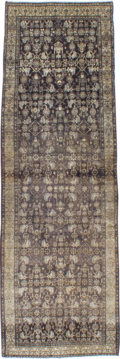 Vintage Persian Malayer Rug, No.25079 - Gsblank