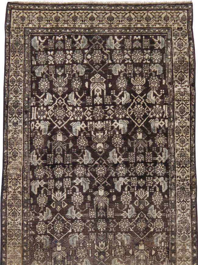 Vintage Persian Malayer Rug, No.25079 - Gsblank