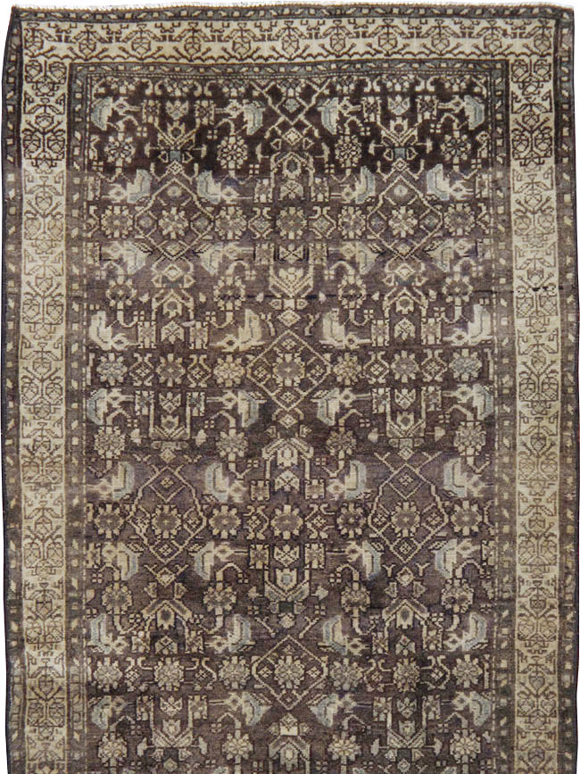 Vintage Persian Malayer Rug, No.25079 - Gsblank