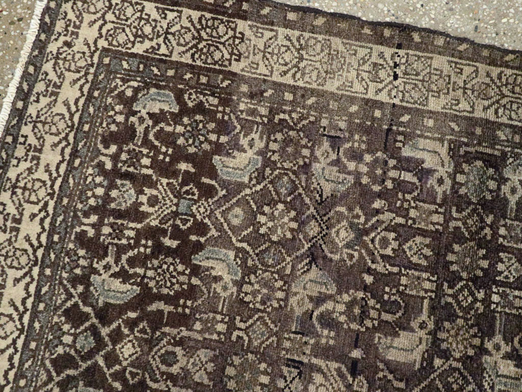 Vintage Persian Malayer Rug, No.25079 - Gsblank