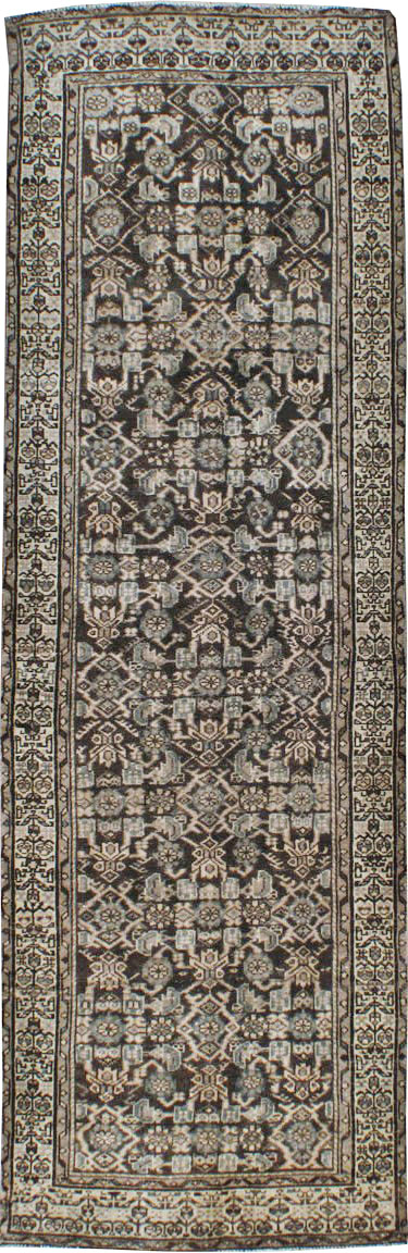 Vintage Persian Malayer Runner, No.25080 - Gsblank