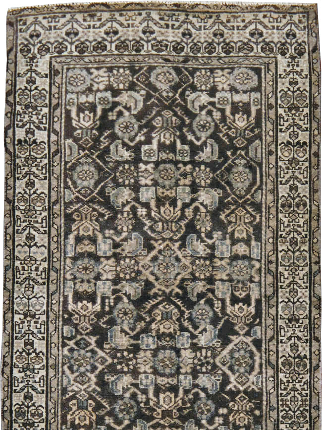Vintage Persian Malayer Runner, No.25080 - Gsblank