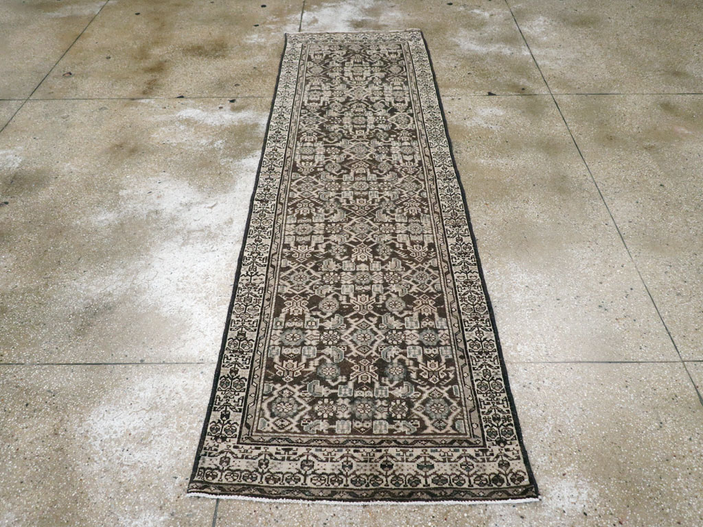 Vintage Persian Malayer Runner, No.25080 - Gsblank