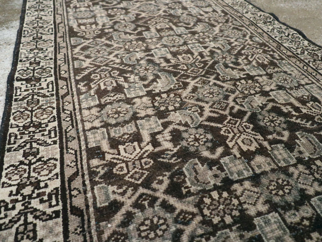 Vintage Persian Malayer Runner, No.25080 - Gsblank