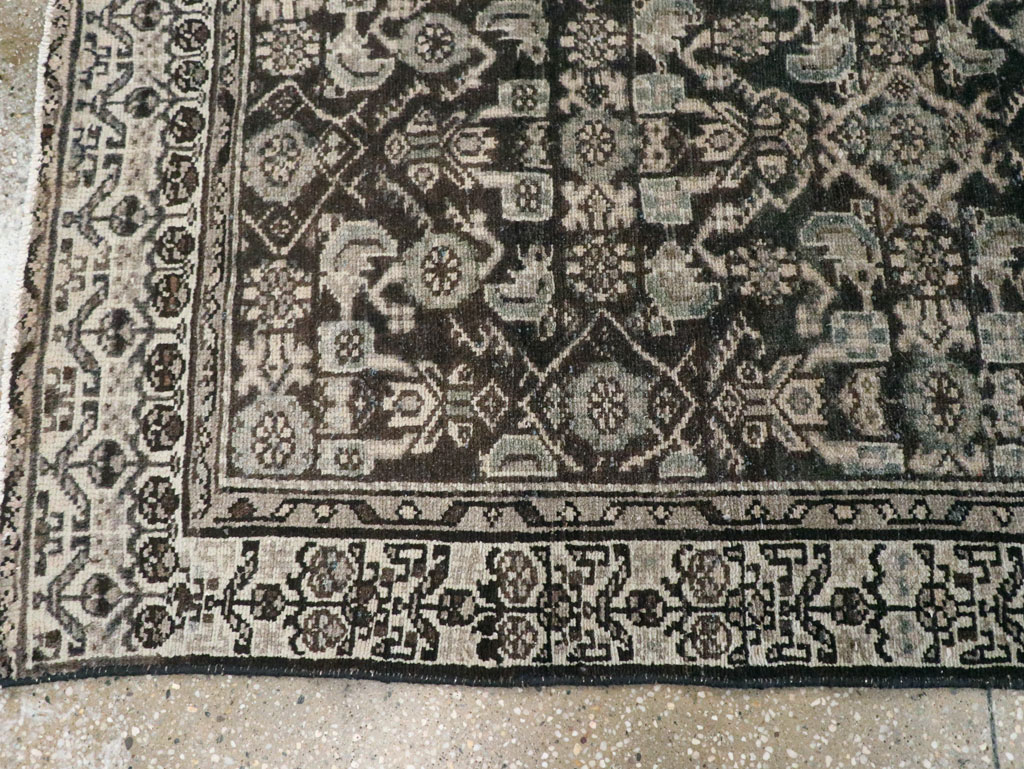 Vintage Persian Malayer Runner, No.25080 - Gsblank