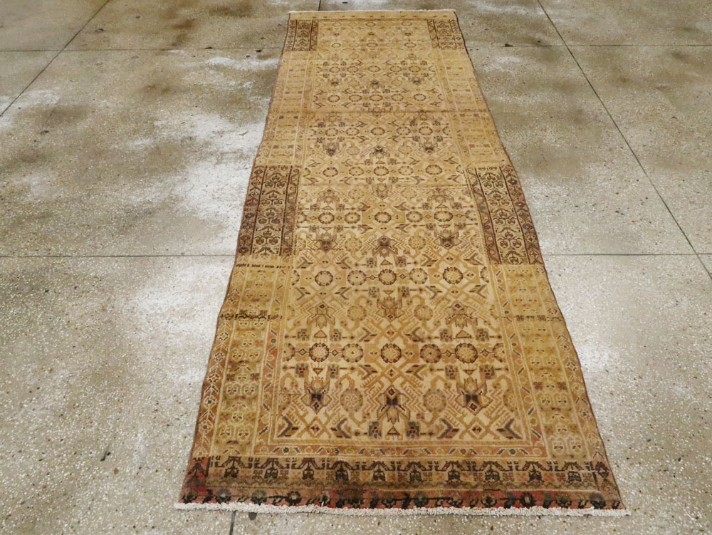 Vintage Persian Malayer Runner, No.25081 - Gsblank