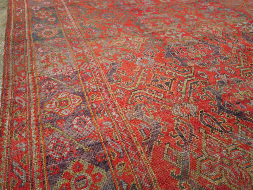 Antique Turkish Oushak Carpet, No.25099 - Gsblank