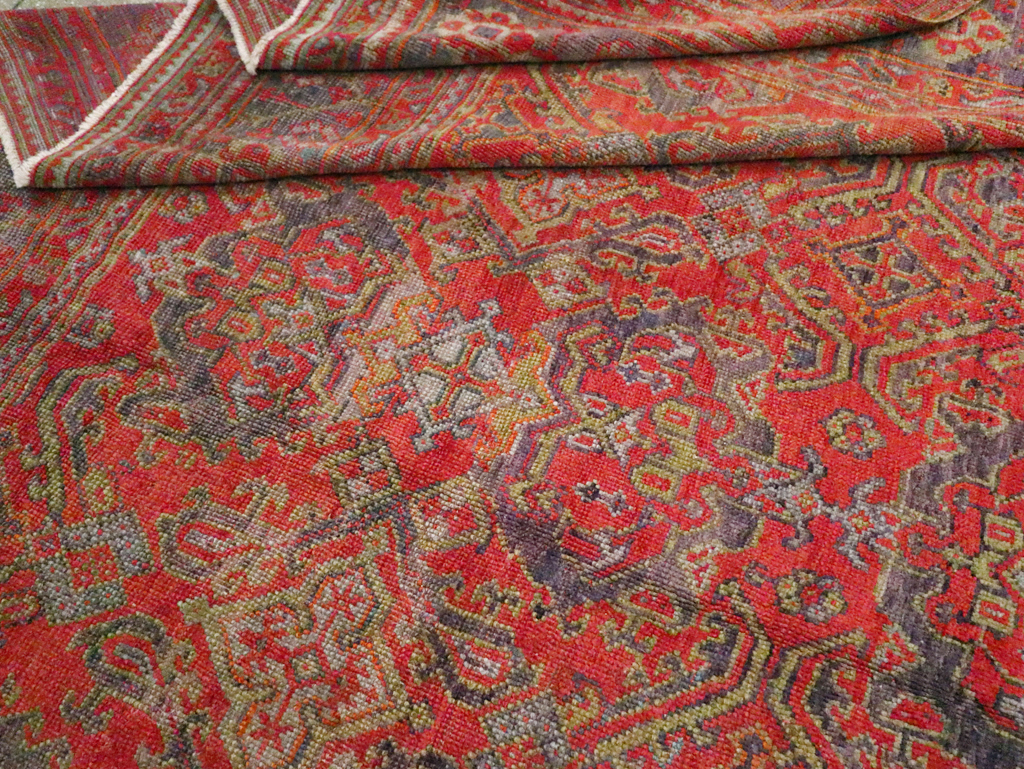 Antique Turkish Oushak Carpet, No.25099 - Gsblank