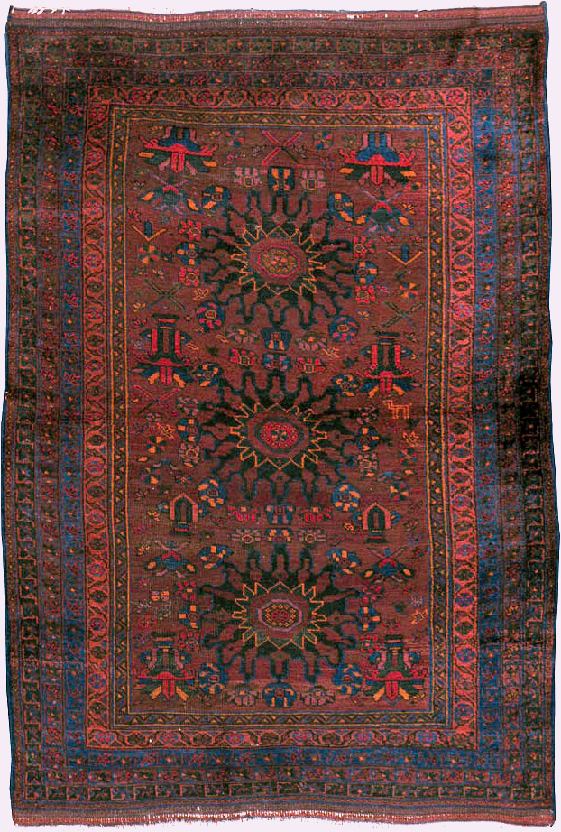 Vintage Persian Baluch Rug, No.25108 - Gsblank