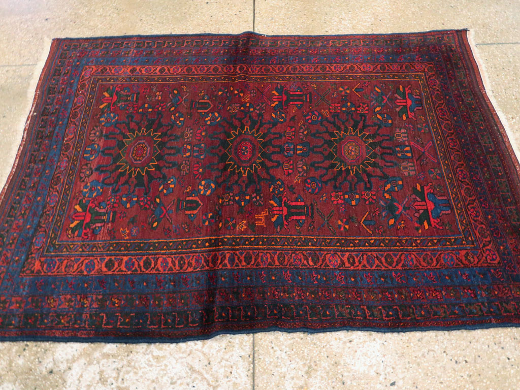 Vintage Persian Baluch Rug, No.25108 - Gsblank